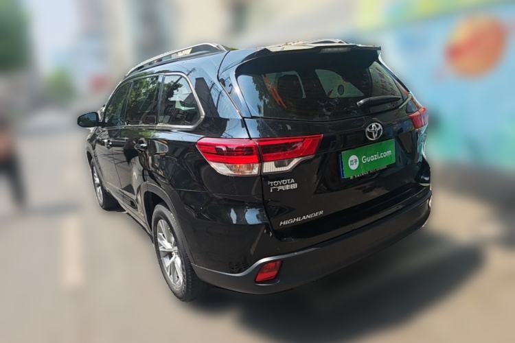Used Toyota Highlander 2018 2.0T Two-Wheel Drive Elite Version 5 Seats China VI Standard Rear Left 45 Deg