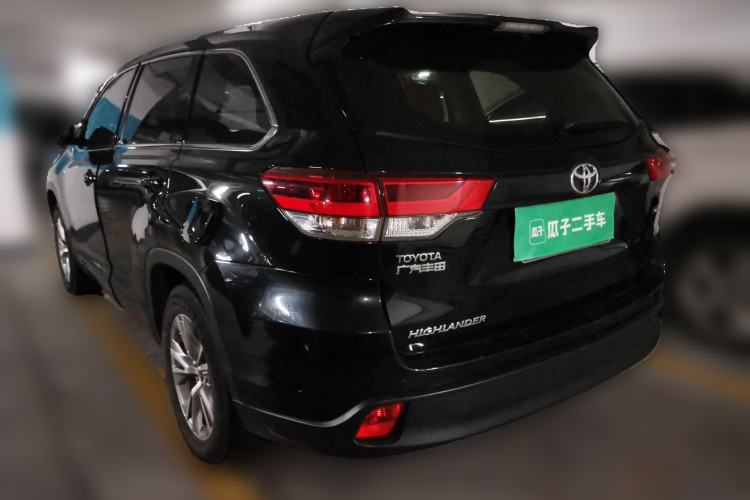 Used Toyota Highlander 2018 2.0T Two-Wheel Drive Elite Edition 7 Seats Emission Standard China V Rear Left 45 Deg