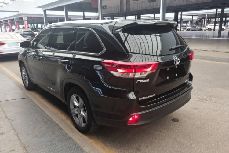 Used Toyota Highlander 2018 2.0T Four-Wheel Drive Luxury Version 7 Seats China VI Standard Rear Left 45 Deg