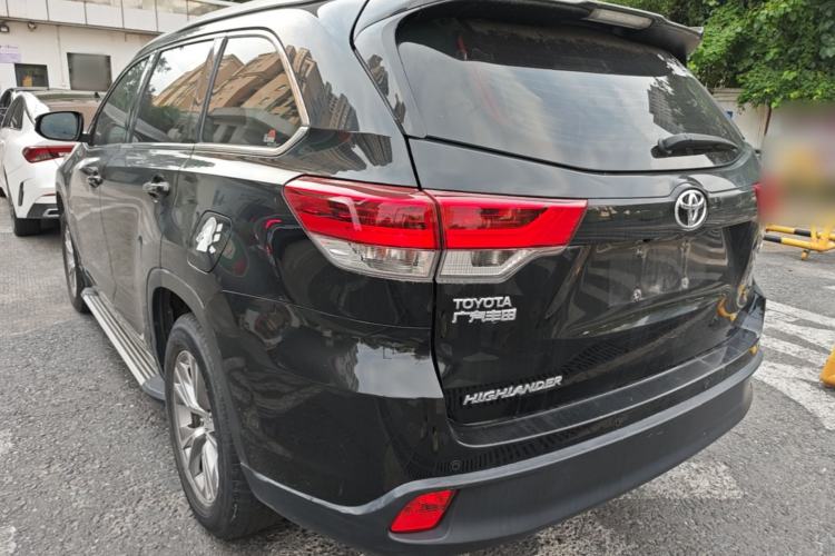 Used Toyota Highlander 2018 2.0T Two-Wheel Drive Elite Version 5 Seats China VI Standard Rear Left 45 Deg