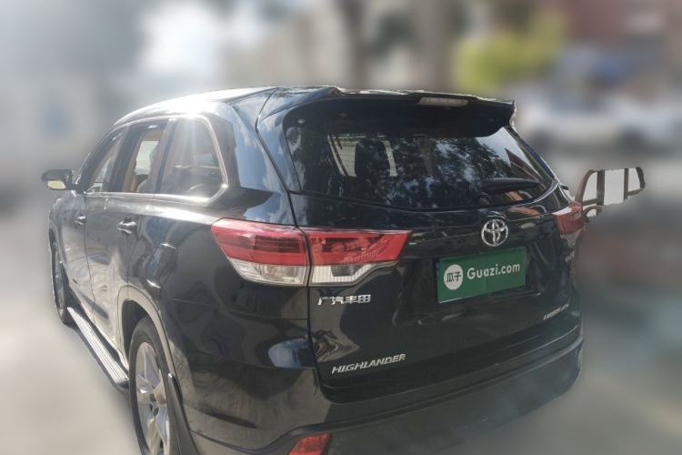 Used Toyota Highlander 2018 2.0T Four-Wheel Drive Supreme Edition 7-Seater China VI Rear Left 45 Deg