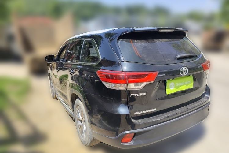 Used Toyota Highlander 2018 2.0T Four-Wheel Drive Elite Edition 7 Seats China VI Standard Rear Left 45 Deg