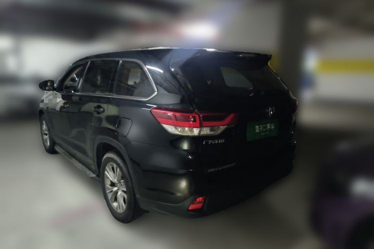 Used Toyota Highlander 2018 2.0T Four-Wheel Drive Elite Edition 7 Seats China VI Standard Rear Left 45 Deg