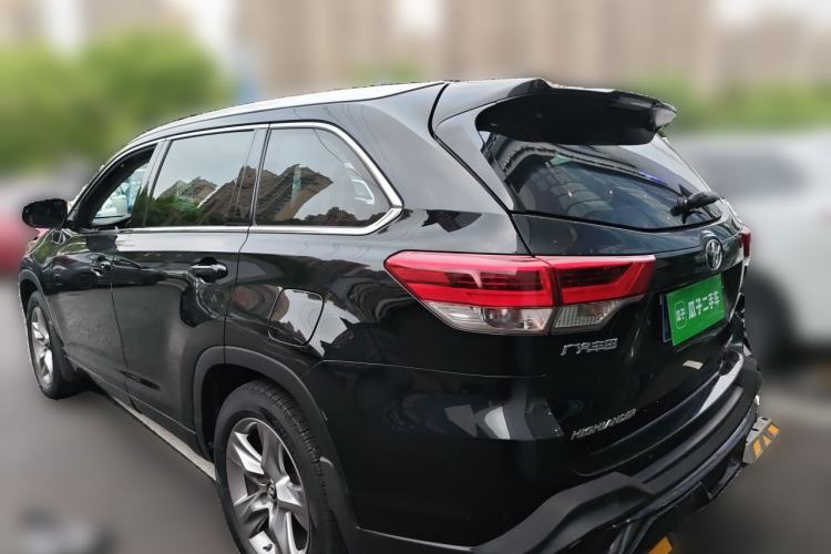 Used Toyota Highlander 2018 2.0T Four-Wheel Drive Supreme Edition 7-Seater China VI Rear Left 45 Deg