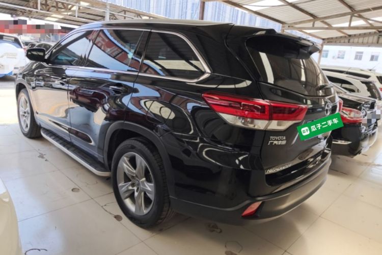 Used Toyota Highlander 2018 2.0T Four-Wheel Drive Luxury Edition 7 Seats China V Emission Standard Rear Left 45 Deg