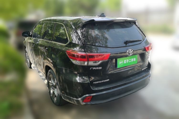 Used Toyota Highlander 2018 2.0T Four-Wheel Drive Prestige Version 7 Seats China VI Standard Rear Left 45 Deg