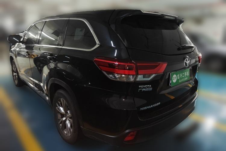 Used Toyota Highlander 2018 2.0T Four-Wheel Drive Elite Edition 7 Seats China V Standard Rear Left 45 Deg