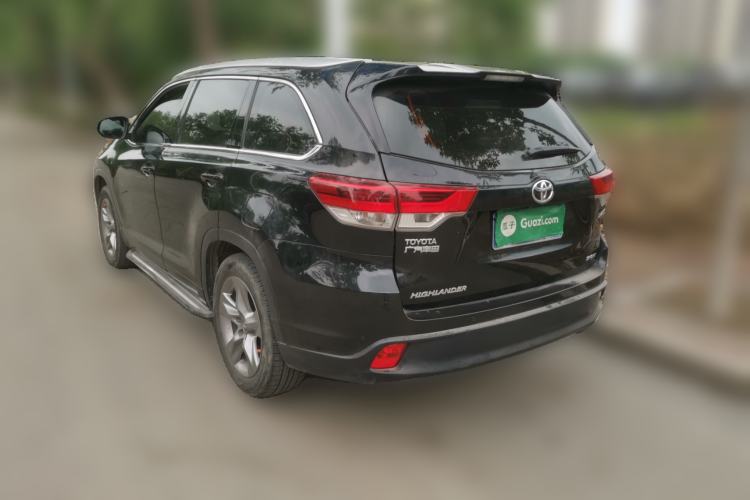 Used Toyota Highlander 2018 2.0T Two-Wheel-Drive Luxury Edition 7 Seats Emission Standard China V Rear Left 45 Deg