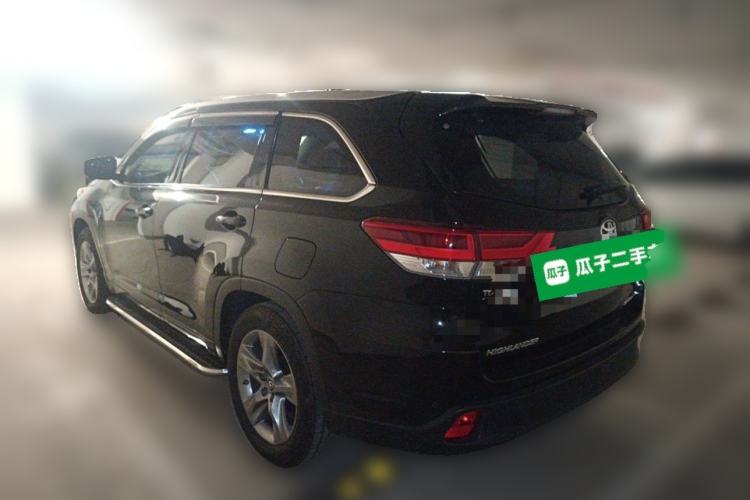 Used Toyota Highlander 2018 2.0T Four-Wheel Drive Prestige Version 7 Seats China V Emission Standard Rear Left 45 Deg