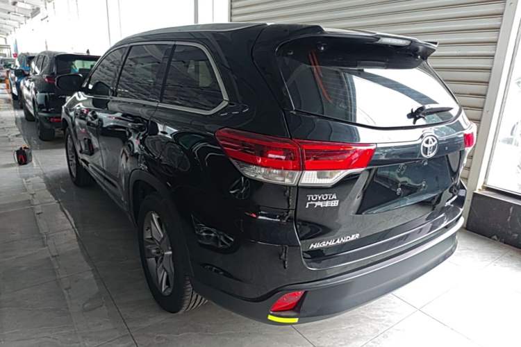 Used Toyota Highlander 2018 2.0T Four-Wheel Drive Prestige Version 7 Seats China VI Standard Rear Left 45 Deg