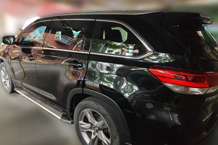 Used Toyota Highlander 2018 2.0T Four-Wheel Drive Luxury Version 7 Seats China VI Standard Rear Left 45 Deg