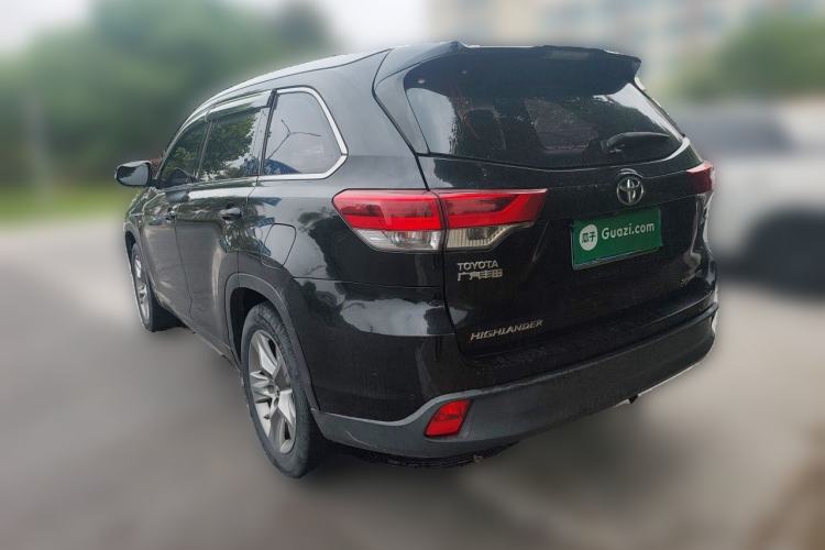 Used Toyota Highlander 2018 2.0T Four-Wheel Drive Prestige Version 7 Seats China V Emission Standard Rear Left 45 Deg