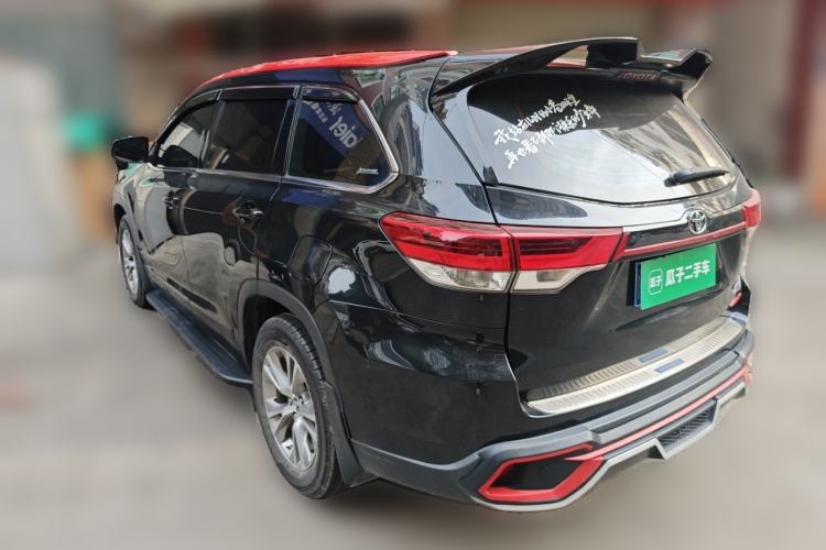 Used Toyota Highlander 2018 2.0T Four-Wheel Drive Elite Edition 7 Seats China V Standard Rear Left 45 Deg