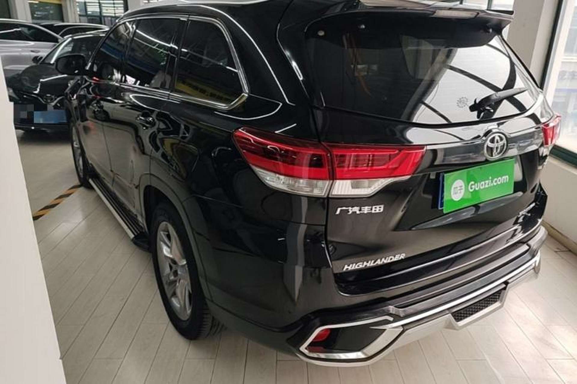 Used Toyota Highlander 2018 2.0T Four-Wheel Drive Prestige Version 7 Seats China VI Standard Rear Left 45 Deg