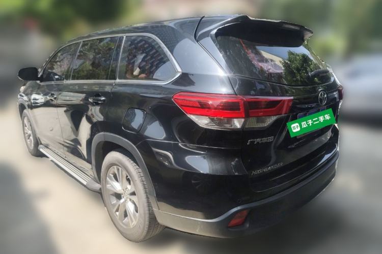 Used Toyota Highlander 2018 2.0T Four-Wheel Drive Elite Edition 7 Seats China VI Standard Rear Left 45 Deg