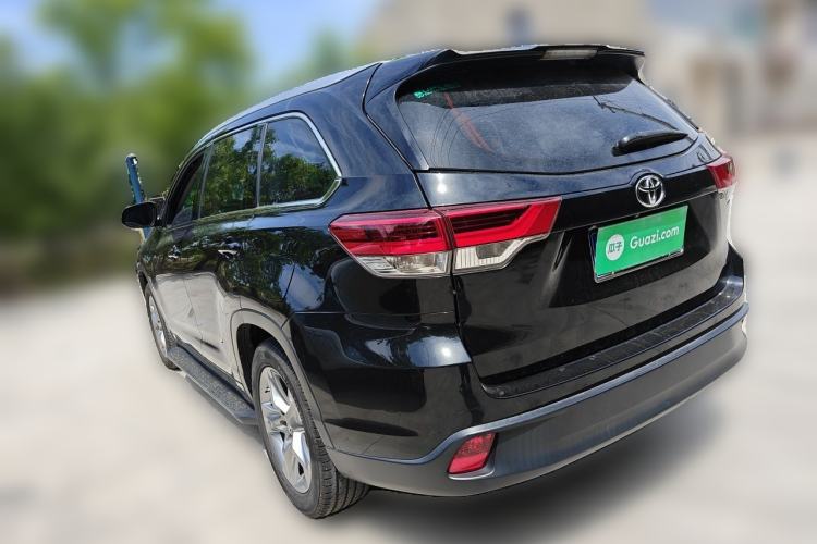 Used Toyota Highlander 2018 2.0T Two-Wheel Drive Luxury Edition 7 Seats China VI Standard Rear Left 45 Deg