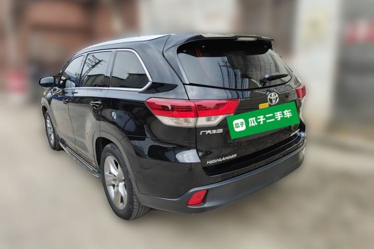 Used Toyota Highlander 2018 2.0T Four-Wheel Drive Supreme Edition 7-Seater China VI Rear Left 45 Deg