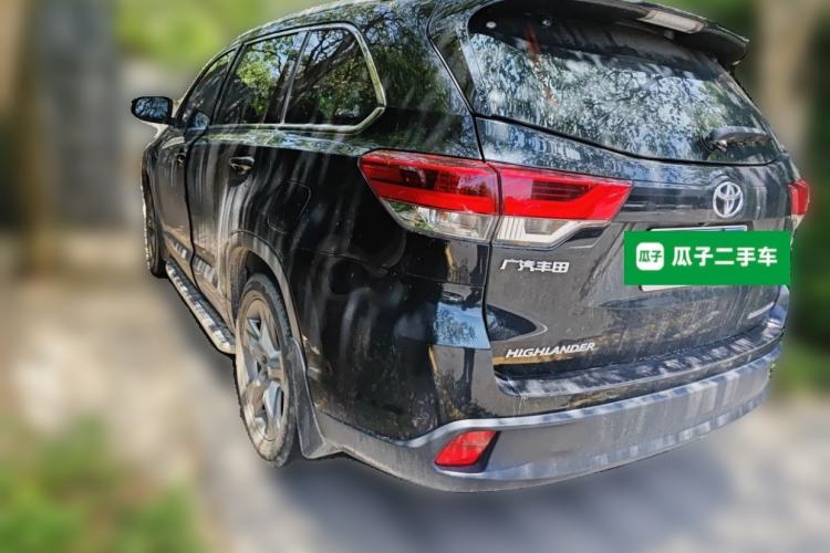 Used Toyota Highlander 2018 2.0T Four-Wheel Drive Supreme Edition 7-Seater China VI Rear Left 45 Deg