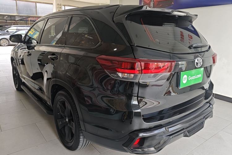 Used Toyota Highlander 2018 2.0T Four-Wheel Drive Knight Edition 7 Seats China VI Standard Rear Left 45 Deg