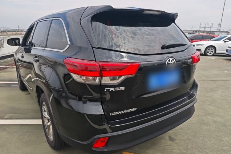 Used Toyota Highlander 2018 2.0T Two-Wheel Drive Elite Version 5 Seats China VI Standard Rear Left 45 Deg