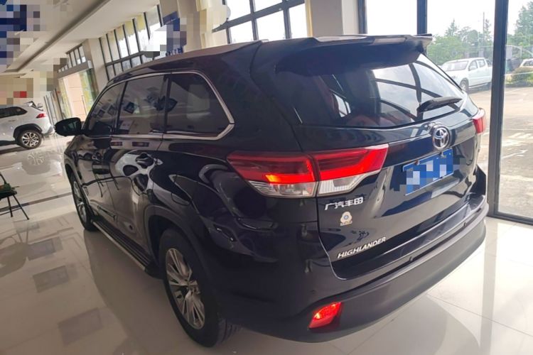 Used Toyota Highlander 2018 2.0T Two-Wheel Drive Elite Version 5 Seats China VI Standard Rear Left 45 Deg