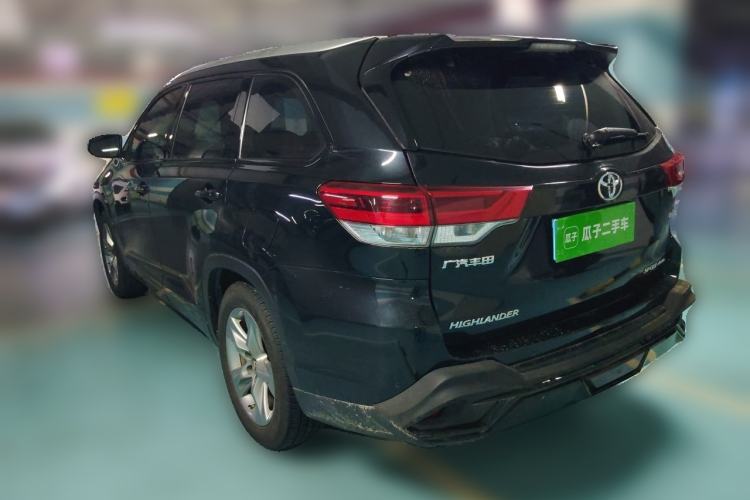 Used Toyota Highlander 2018 2.0T Four-Wheel Drive Prestige Version 7 Seats China VI Standard Rear Left 45 Deg