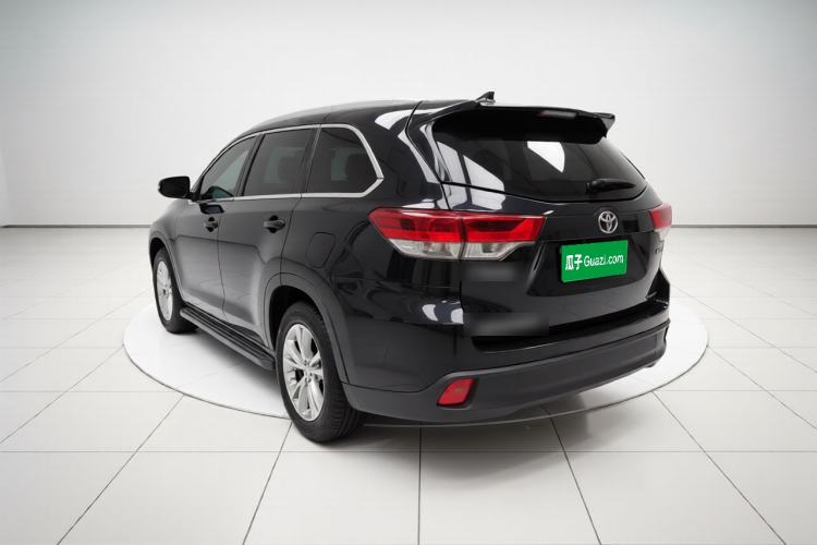 Used Toyota Highlander 2018 2.0T Four-Wheel Drive Elite Edition 7 Seats China VI Standard Rear Left 45 Deg