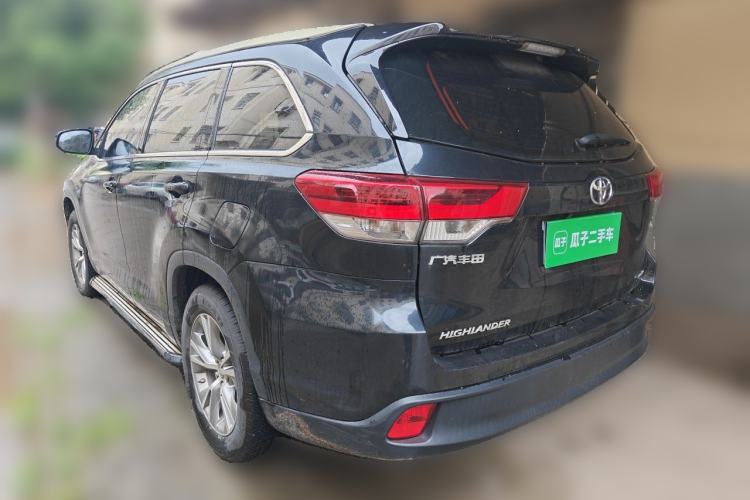 Used Toyota Highlander 2018 2.0T Four-Wheel Drive Elite Edition 7 Seats China VI Standard Rear Left 45 Deg