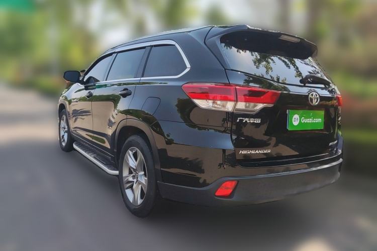 Used Toyota Highlander 2018 2.0T Four-Wheel Drive Prestige Version 7 Seats China VI Standard Rear Left 45 Deg