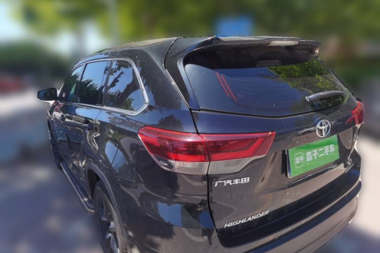 Used Toyota Highlander 2018 2.0T Four-Wheel Drive Knight Edition 7 Seats China VI Standard Rear Left 45 Deg