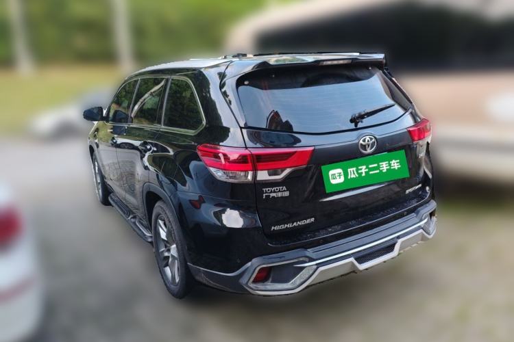 Used Toyota Highlander 2018 2.0T Four-Wheel Drive Prestige Version 7 Seats China V Emission Standard Rear Left 45 Deg