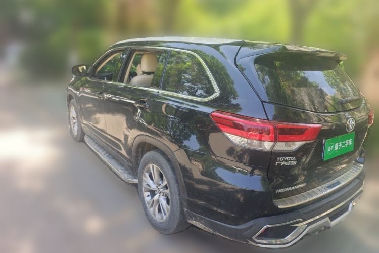 Used Toyota Highlander 2018 2.0T Four-Wheel Drive Elite Edition 7 Seats China VI Standard Rear Left 45 Deg