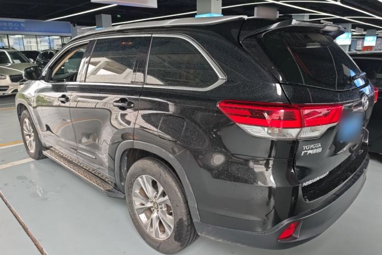 Used Toyota Highlander 2018 2.0T Two-Wheel Drive Elite Edition 5 Seats Emission Standard China V Rear Left 45 Deg