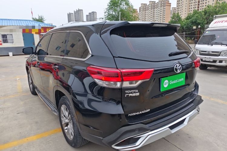 Used Toyota Highlander 2018 2.0T Two-Wheel Drive Elite Version 5 Seats China VI Standard Rear Left 45 Deg