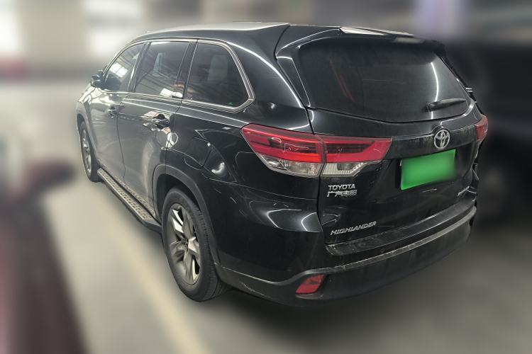Used Toyota Highlander 2018 2.0T Four-Wheel Drive Luxury Edition 7 Seats China V Emission Standard Rear Left 45 Deg
