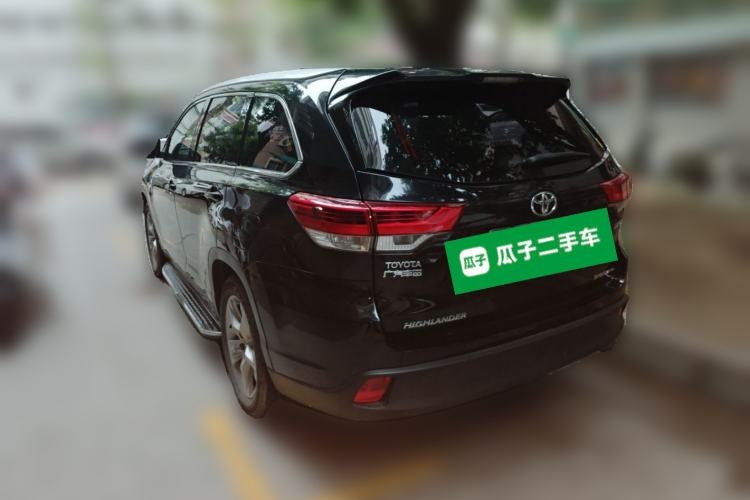 Used Toyota Highlander 2018 2.0T Four-Wheel Drive Luxury Version 7 Seats China VI Standard Rear Left 45 Deg