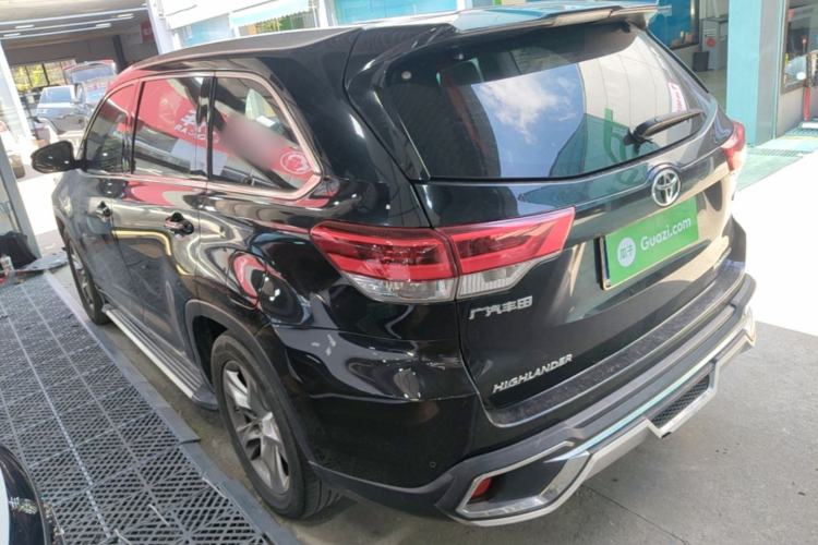 Used Toyota Highlander 2018 2.0T Four-Wheel Drive Prestige Version 7 Seats China VI Standard Rear Left 45 Deg