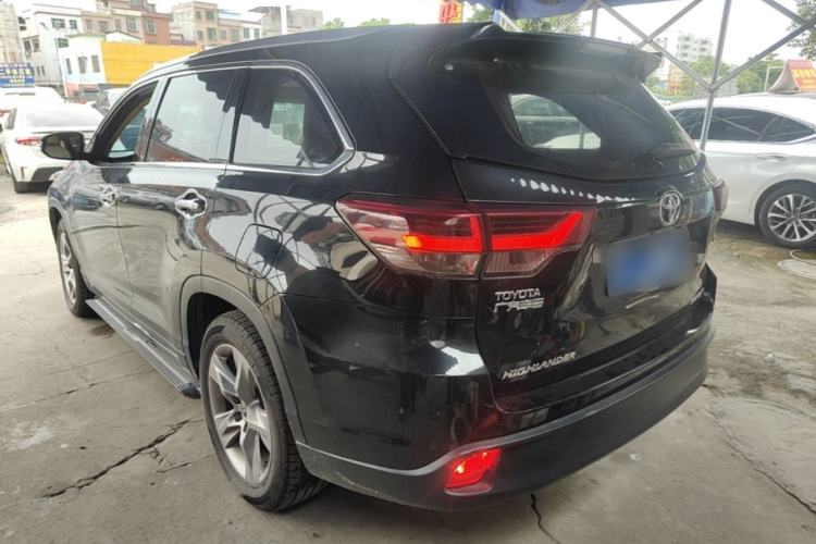Used Toyota Highlander 2018 2.0T Four-Wheel Drive Prestige Version 7 Seats China VI Standard Rear Left 45 Deg