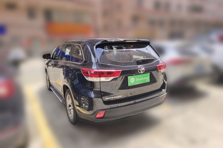 Used Toyota Highlander 2018 2.0T Two-Wheel Drive Elite Edition 7 Seats Emission Standard China V Rear Left 45 Deg
