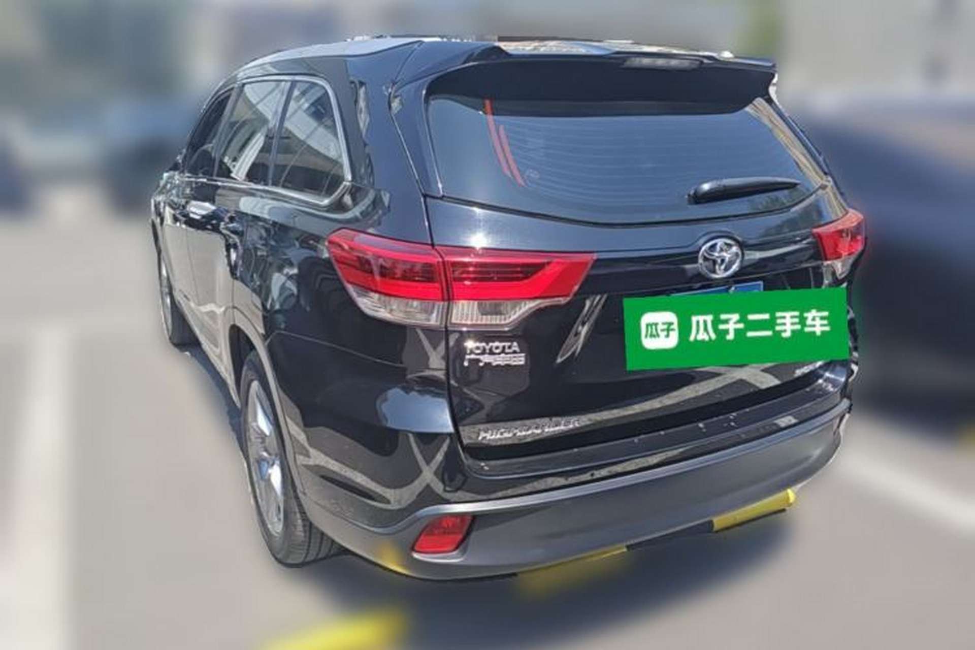 Used Toyota Highlander 2018 2.0T Four-Wheel Drive Luxury Edition 7 Seats China V Emission Standard Rear Left 45 Deg