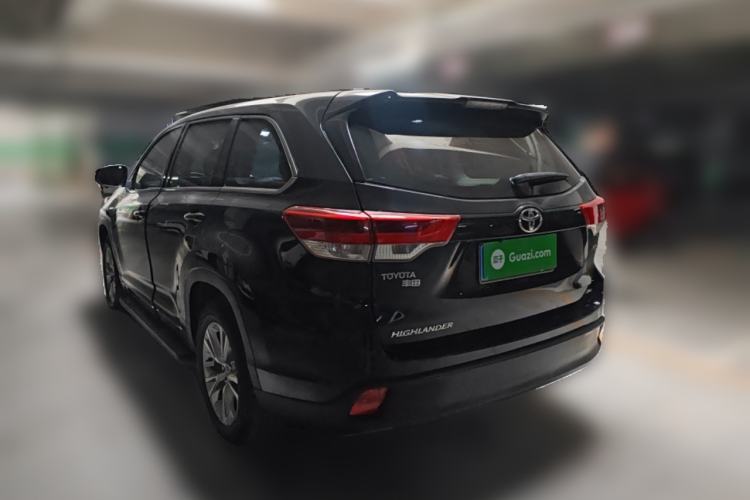 Used Toyota Highlander 2018 2.0T Four-Wheel Drive Elite Edition 7 Seats China VI Standard Rear Left 45 Deg