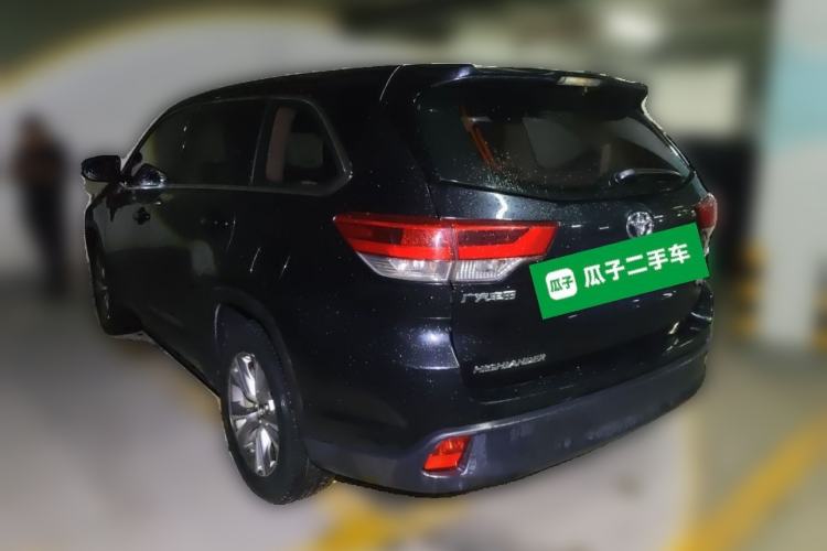 Used Toyota Highlander 2018 2.0T Two-Wheel Drive Elite Edition 7 Seats China VI Standard Rear Left 45 Deg