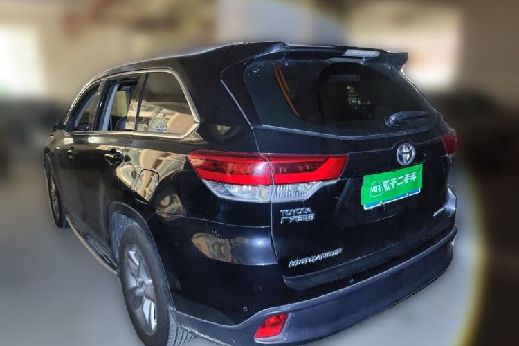 Used Toyota Highlander 2018 2.0T Four-Wheel Drive Prestige Version 7 Seats China VI Standard Rear Left 45 Deg