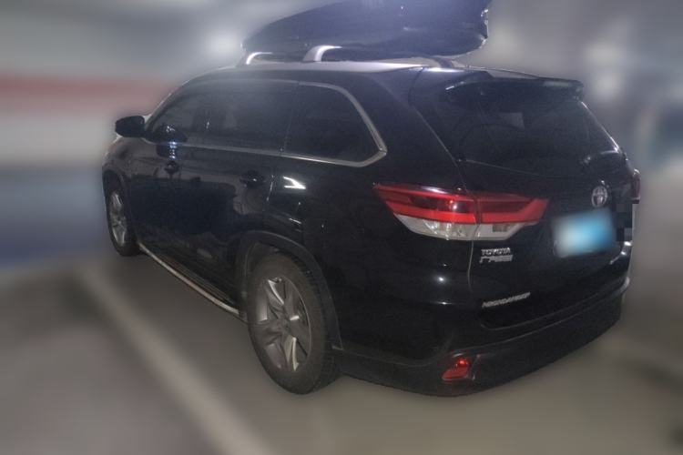Used Toyota Highlander 2018 2.0T Four-Wheel Drive Prestige Version 7 Seats China VI Standard Rear Left 45 Deg