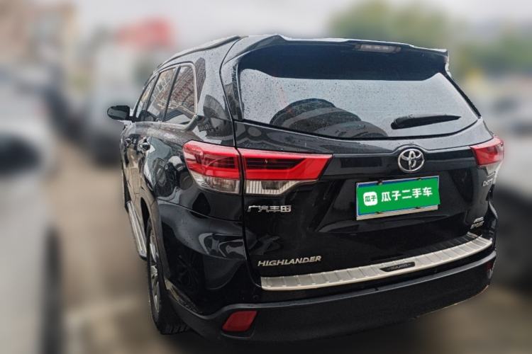 Used Toyota Highlander 2018 2.0T Four-Wheel Drive Elite Edition 7 Seats China VI Standard Rear Left 45 Deg