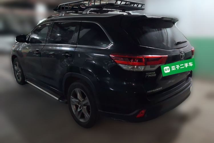 Used Toyota Highlander 2018 2.0T Four-Wheel Drive Luxury Edition 7 Seats China V Emission Standard Rear Left 45 Deg