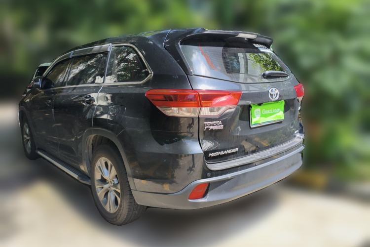 Used Toyota Highlander 2018 2.0T Four-Wheel Drive Elite Edition 7 Seats China V Standard Rear Left 45 Deg