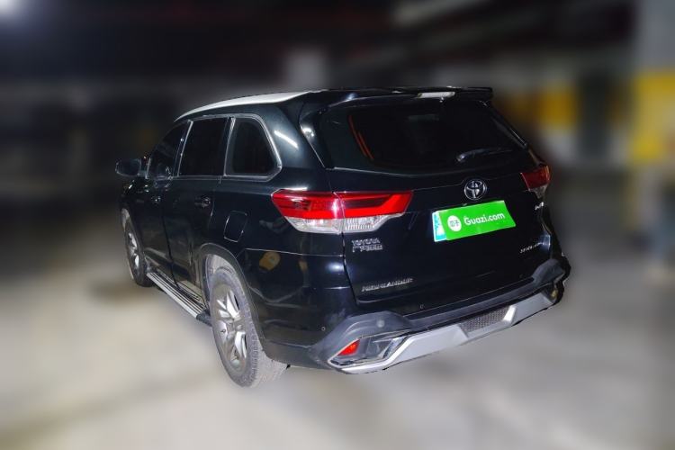 Used Toyota Highlander 2018 2.0T Four-Wheel Drive Luxury Edition 7 Seats China V Emission Standard Rear Left 45 Deg
