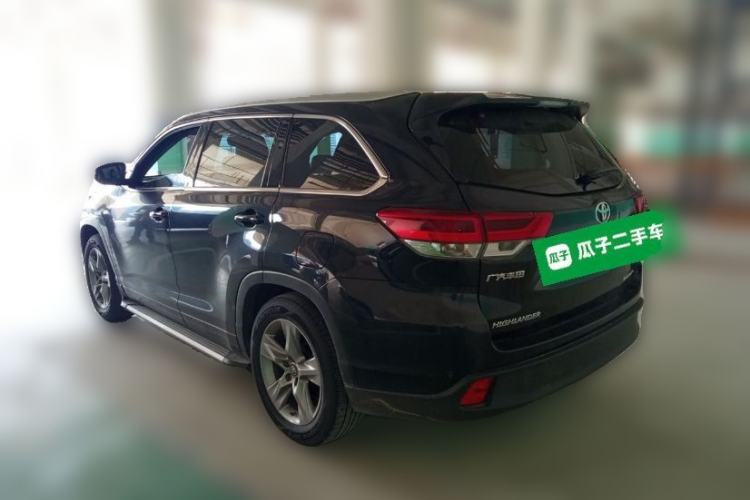 Used Toyota Highlander 2018 2.0T Four-Wheel Drive Prestige Version 7 Seats China VI Standard Rear Left 45 Deg
