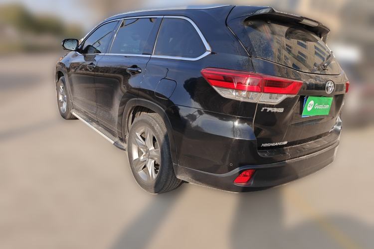 Used Toyota Highlander 2018 2.0T Four-Wheel Drive Prestige Version 7 Seats China VI Standard Rear Left 45 Deg